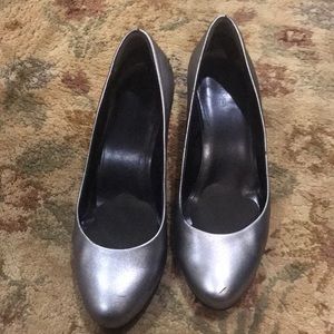 Calvin Klein Babe Leather Pumps